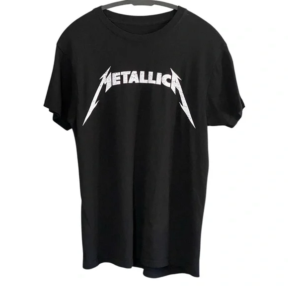 Metallica Shirt Black Size M Heavy Metal Band Tee - Picture 1 of 4